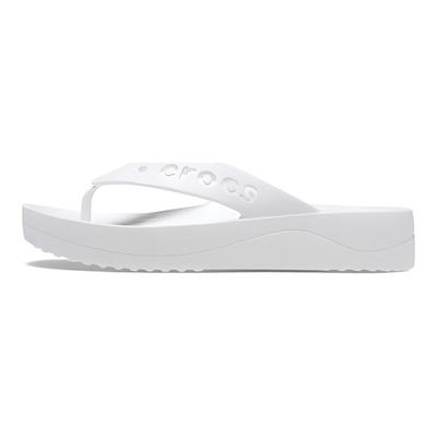 Chinelo de Plataforma Baya Confortável Oco Antiderrapante Calçado Feminino Branco 208395-100