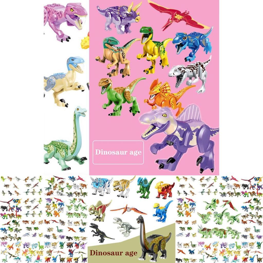 Pcs Jurassic Dinosaurs Building Blocks With Intricately Detailed Tyrannosaurus Rex Figures**