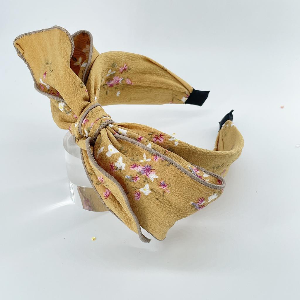 Women Girls Flower Big Knot Bow Hairband Headband Adult Hair Accessories Hair Jewley