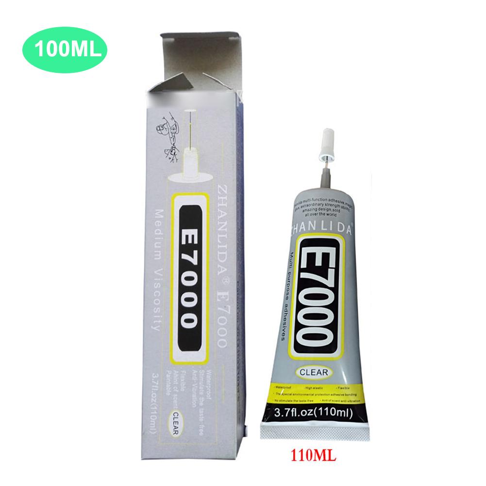 E7000 Liquid Glue 50ml/110ml More Powerful Resin Adhesive Strength Adhesive Clear Multipurpose Super Sealant Handset DIY Touch