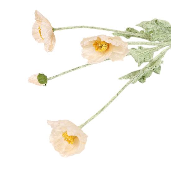 Artificial Flowers Faux Silk Flower Branch with Stems Real Touch Fake Flower Arrangement for Spring Home Kitchen Table Decor