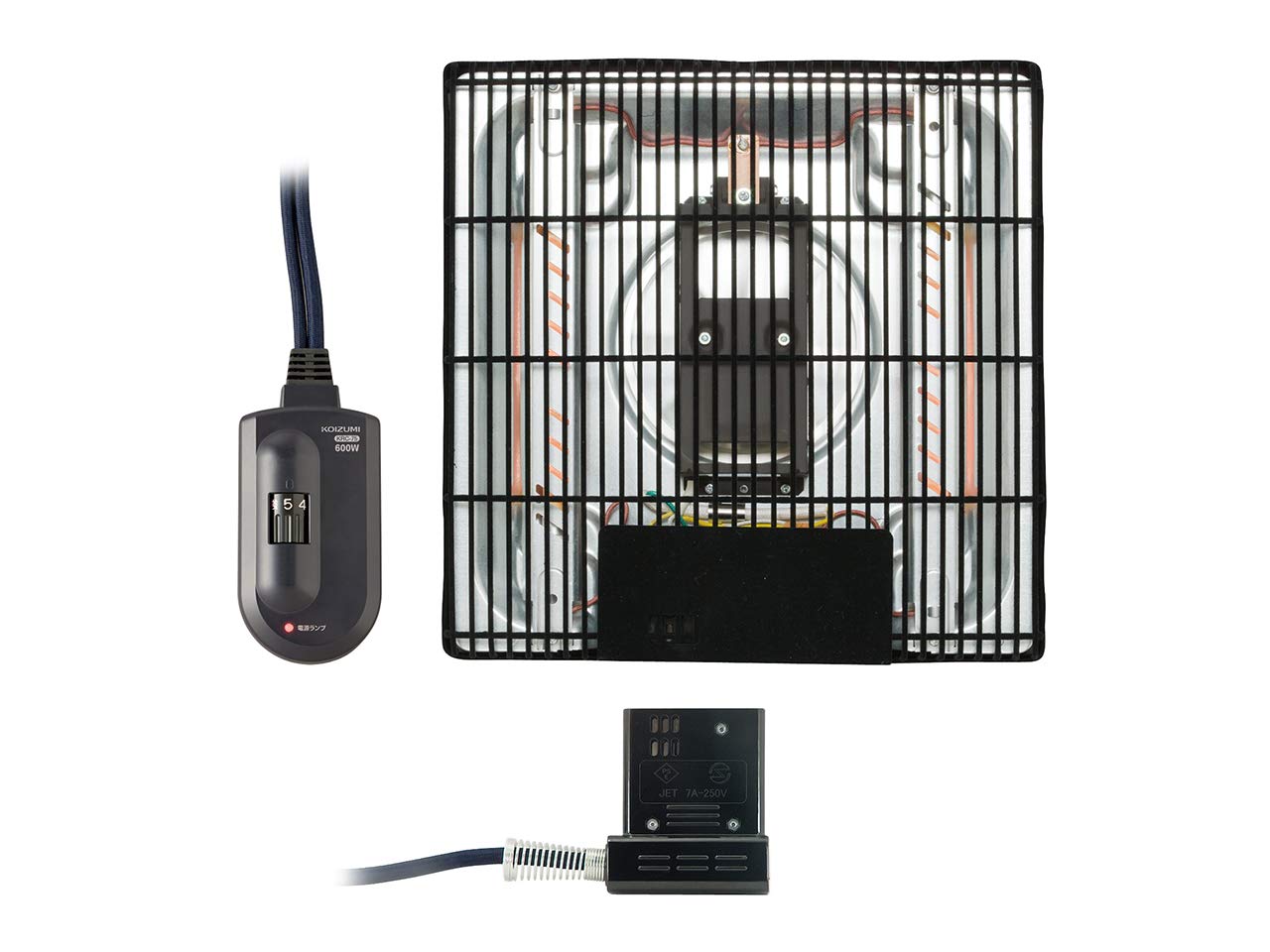 

Koizumi Kotatsu heater unit 600W with electronic remote control KHH-6180