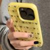Pretty Bow And Heart Pattern Wave Texture Phone Case For iPhone 11 12 13 14 15 16 17 Pro Max 14 15 Plus 17 Air Soft Back Cover