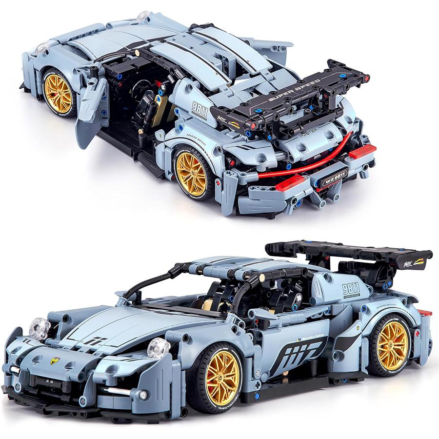 

1465PCS Technic 1:14 Sport Car Model Building Blocks MOC Bricks Assembly Toy For Kids Adults New Year Gifts no box