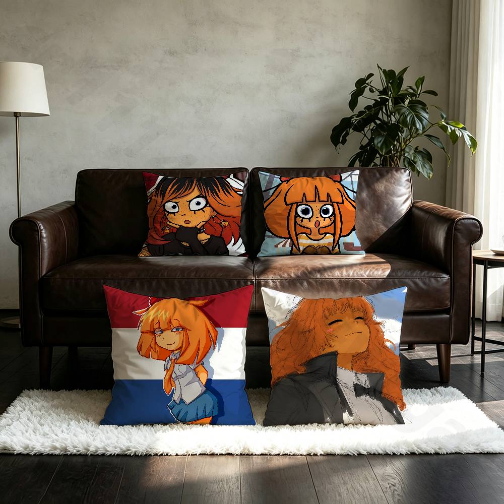 O-Ongezellig Mymy Yana pillowcase casual style decoration, suitable for home decoration (excluding pillow core)