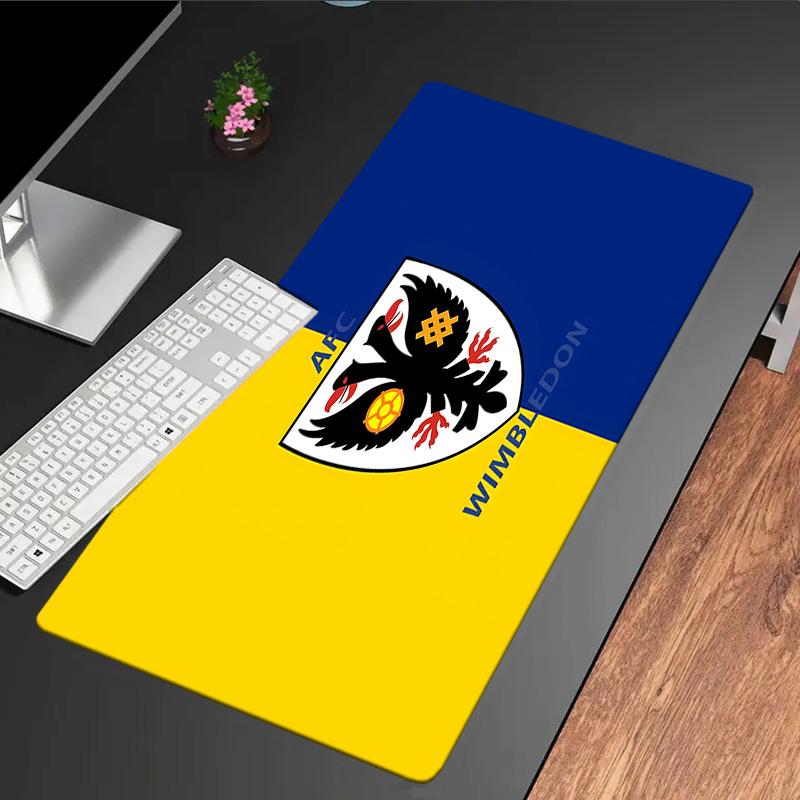 Afc Wimbledon Crest Mouse pad Mouse pad, Gaming Mouse Pad, keyboard pad, Desk Decor for computer notebook Fan Gift Birthday Gift