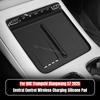 For GAC Trumpchi Xiangwang S7 2025 Central Control Wireless Charging Silicone Anti-slip Pad Electric Vehicle Interior Protector