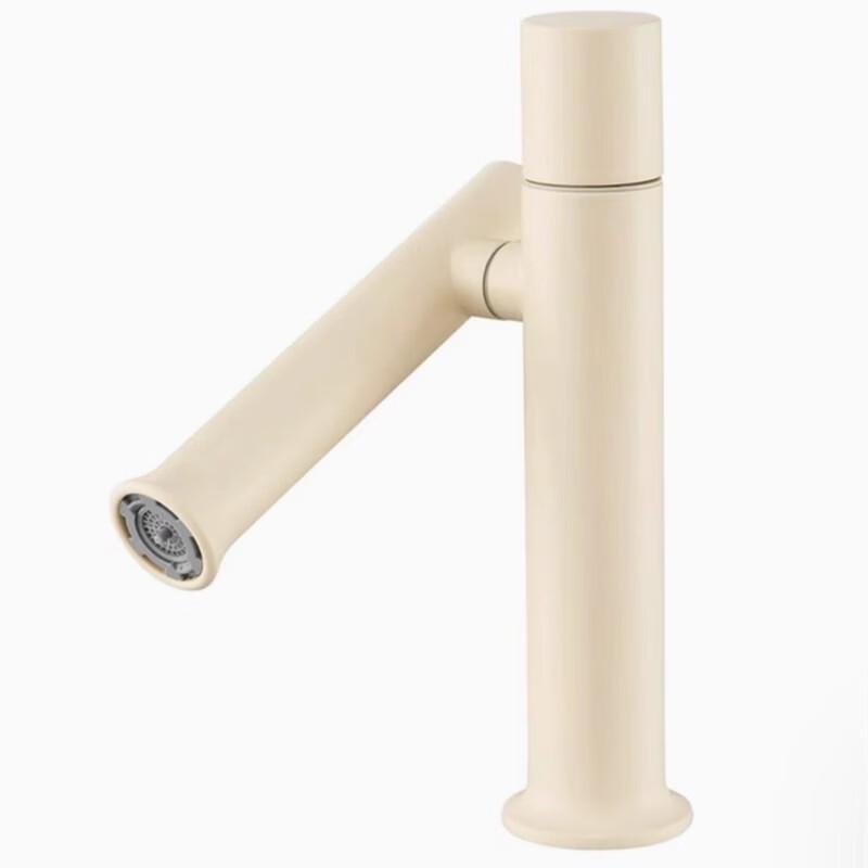 TLXT Stainless Steel Universal Rotary Single Cold Basin Faucet