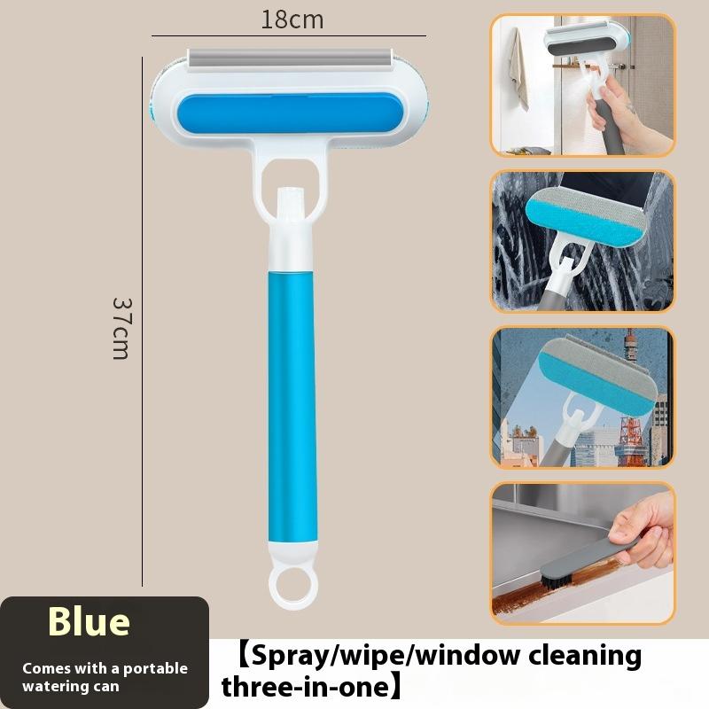 

New Pet Multifunctional Spray Hair Brush Double Sided Pet Hair Cleaner Grooming Brush Tool Carpet Bed Screen Window Clean Tools A3