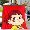 1pc Blanket Peko Chan Print Design, Lightweight Blanket for Sofa, Bed- Soft &Warm, Gift for All Seasons like Christmas, Halloween