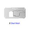 Mijing Z20 Pro Reballing Stencil Fixture Kits for iPhone X-17 Pro Max Motherboard Middle Frame Planting Tin Platform Hand Tools