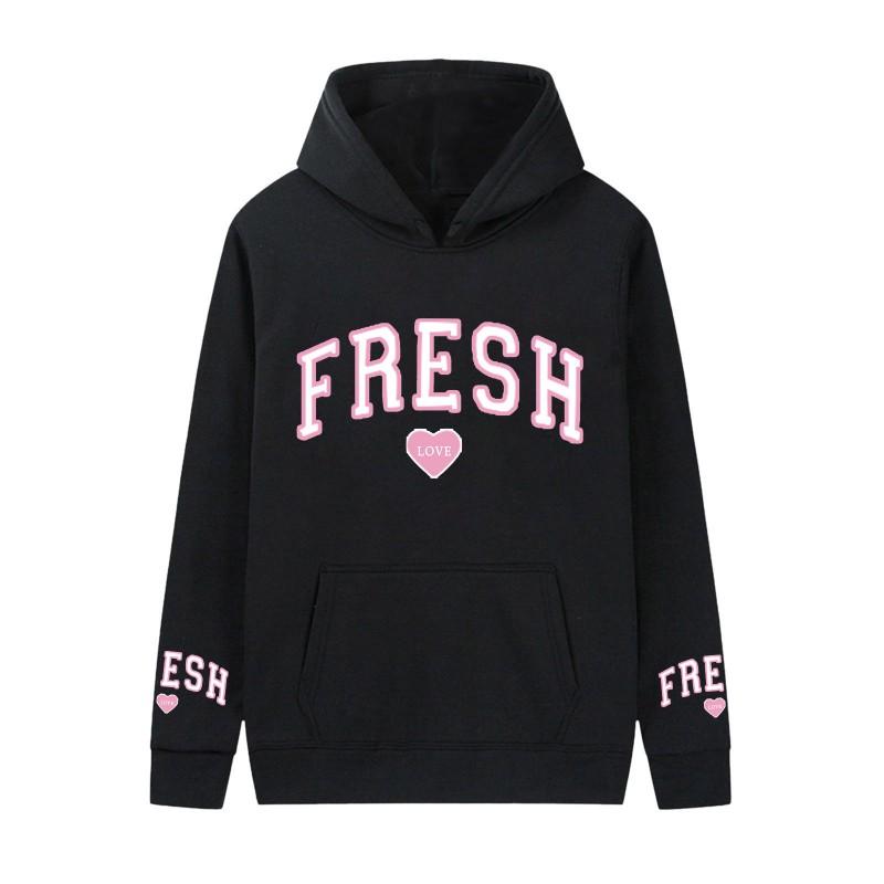 Unisex Hooded Pullover Sweatshirt Casual Loose Fit Teens Winter