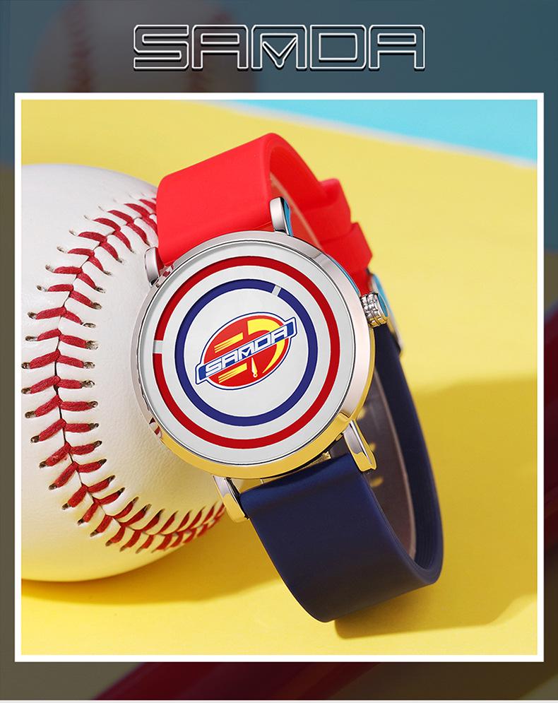 Sanda Quartz Watch: Creative, Casual & Sporty Student Timepiece