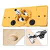 Drilling Hinge Hole Tool Kit Positioning Hinge Jig Durable Boring Guide  Woodworking