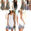 Stylish Women Boho Summer Beach Midi Dress With Gorgeous Floral Print And Loose Fit