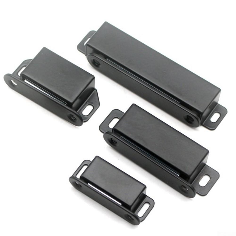 Prindere magnetică Încuietori negru pentru dulap, aspirație ușă