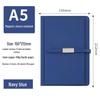 A5 Magnetic Buckle Notebook Set - Custom Logo for Business, Office, and Campus Meetings.