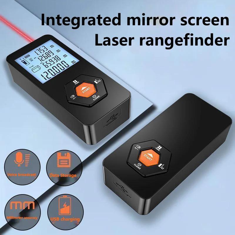 High-precision Laser Distance Meter Infrared Measuring Ruler Electronic Ruler Room Meter Handheld Distance Measuring Instrument