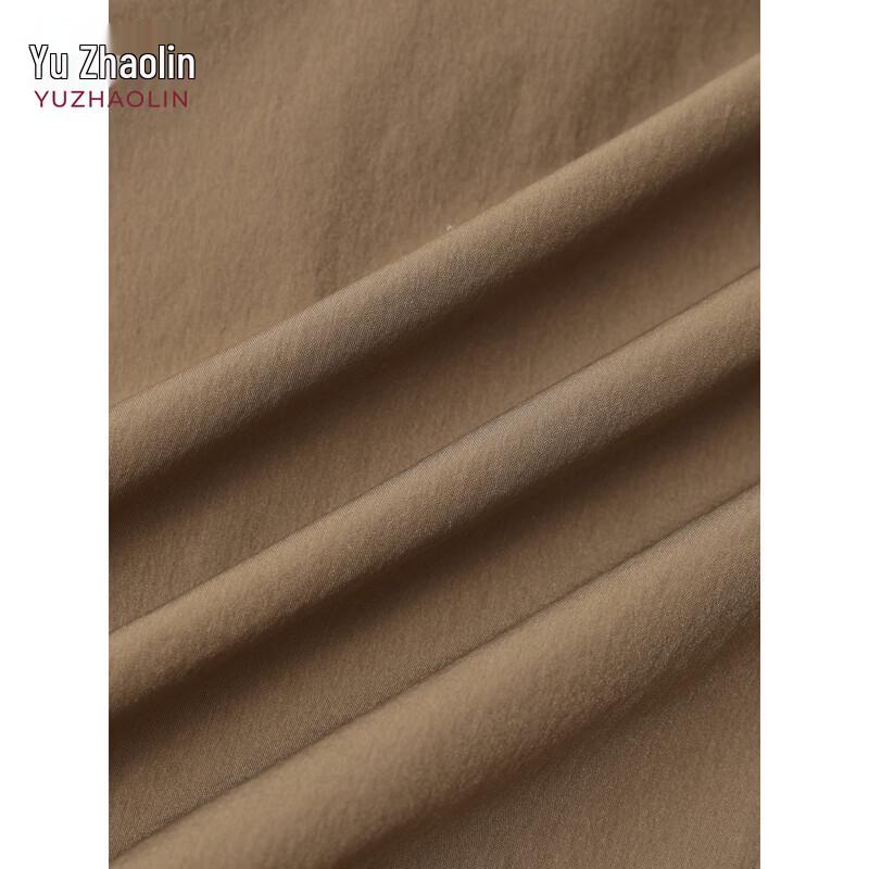 YUZHAOLIN Mid-Aged Women's Solid Stand-Collar Jacket