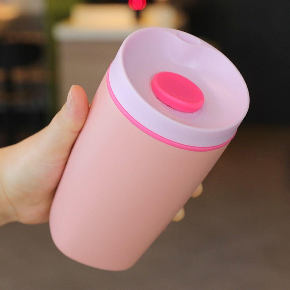 Portable Vacuum Insulated Cup Stainless Steel Sports Kettle Drinkware Thermos Bottle  Student