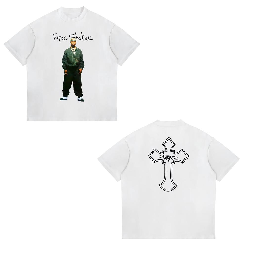 2026 New Fashionable Tshirt Style Hiphop Streetwear Loose Shortsleeved Tshirt Suitable For Both Men And Women