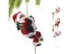 Climbing Santa Claus Christmas Ornaments Decoration Gifts $ Electric Climbing Bead Curtain Climbing Stairs Santa Toys $ Santa Climbing Beads Christma
