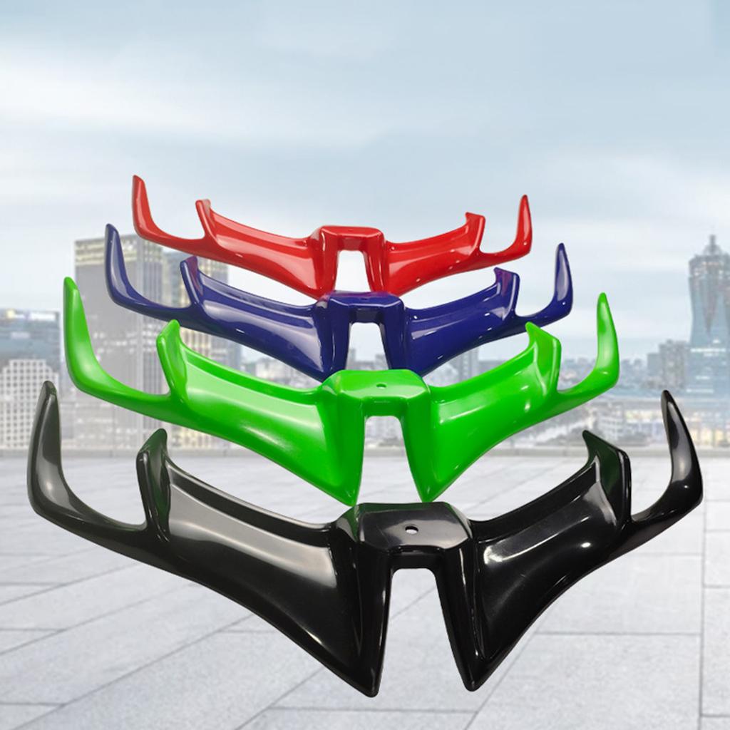 ABS Aerodinâmico Winglets Motocicleta Carenagem Acessório Pára-brisa Inferior Asa Capa Protetores para a maioria das motocicletas