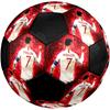 Cristiano Ronaldo CR7 Print Size 5 Soccer Ball, Machine-Stitched PVC, Durable & High Bounce, All Ages Fit, Fan Merchandise, Matches & Outdoor Use.