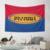 Detroit Pistons Basketball Logo Decor Pattern Wall Hanging Tapestry Decorative Tapestry Home Decor for Bedroom and Living Room