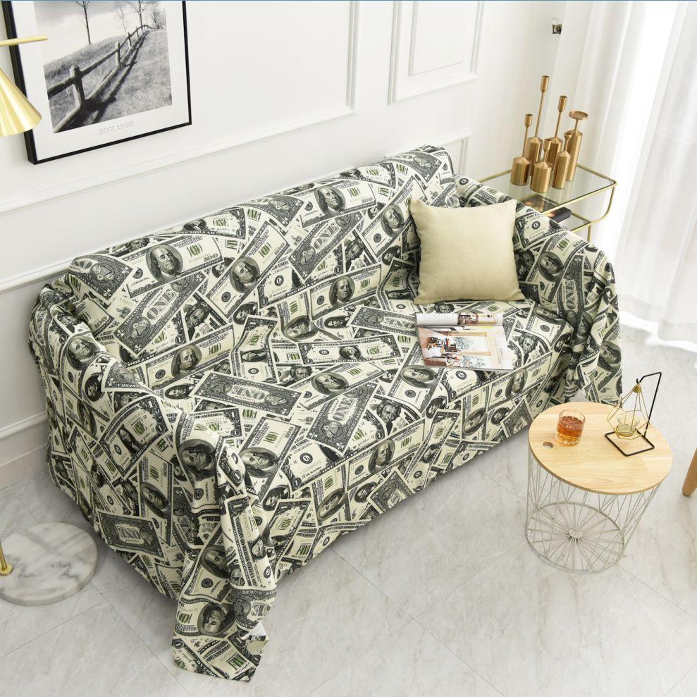 Bilderrahmen Sofakissen Vier Jahreszeiten Universal Sofatuch Universalbezug Sofatuch Vollbezogene rutschfeste Sitzkissen Verdickt