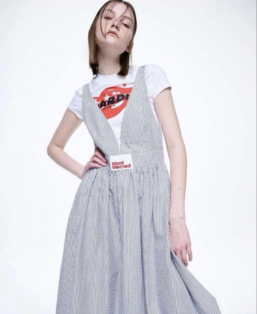 

[USED] Mardi Mercredi MAXIDRESS VNECKSTRIPE