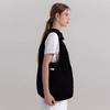 [10th] Flower Embroidered Bag_Black