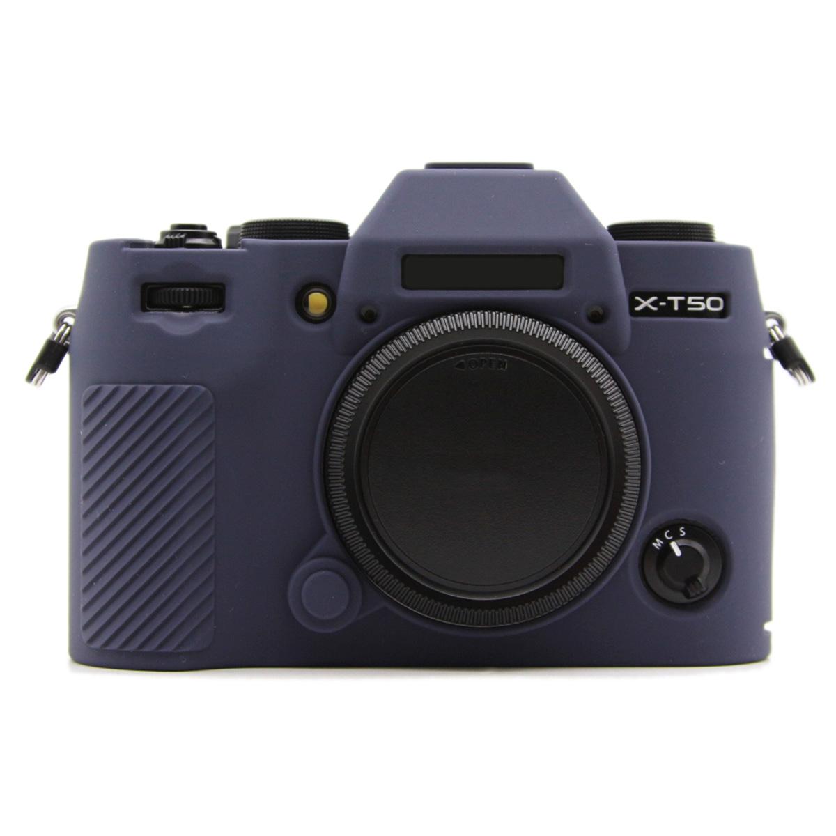 

For Fujifilm X-T50 Silicone Case Anti-Scratch Camera Protective Cover, Glossy I