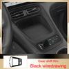 For Geely EX2 2025-Present LHD Car Carbon Interior Sticker Window Lifting Panel Decal Gear Door Protective Film Auto Accessory