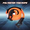 Tow Rope OffRoad Recovery Polyester Pulling Pull Strap 5 Metres 5 Ton for Car Vehicle(Orange )