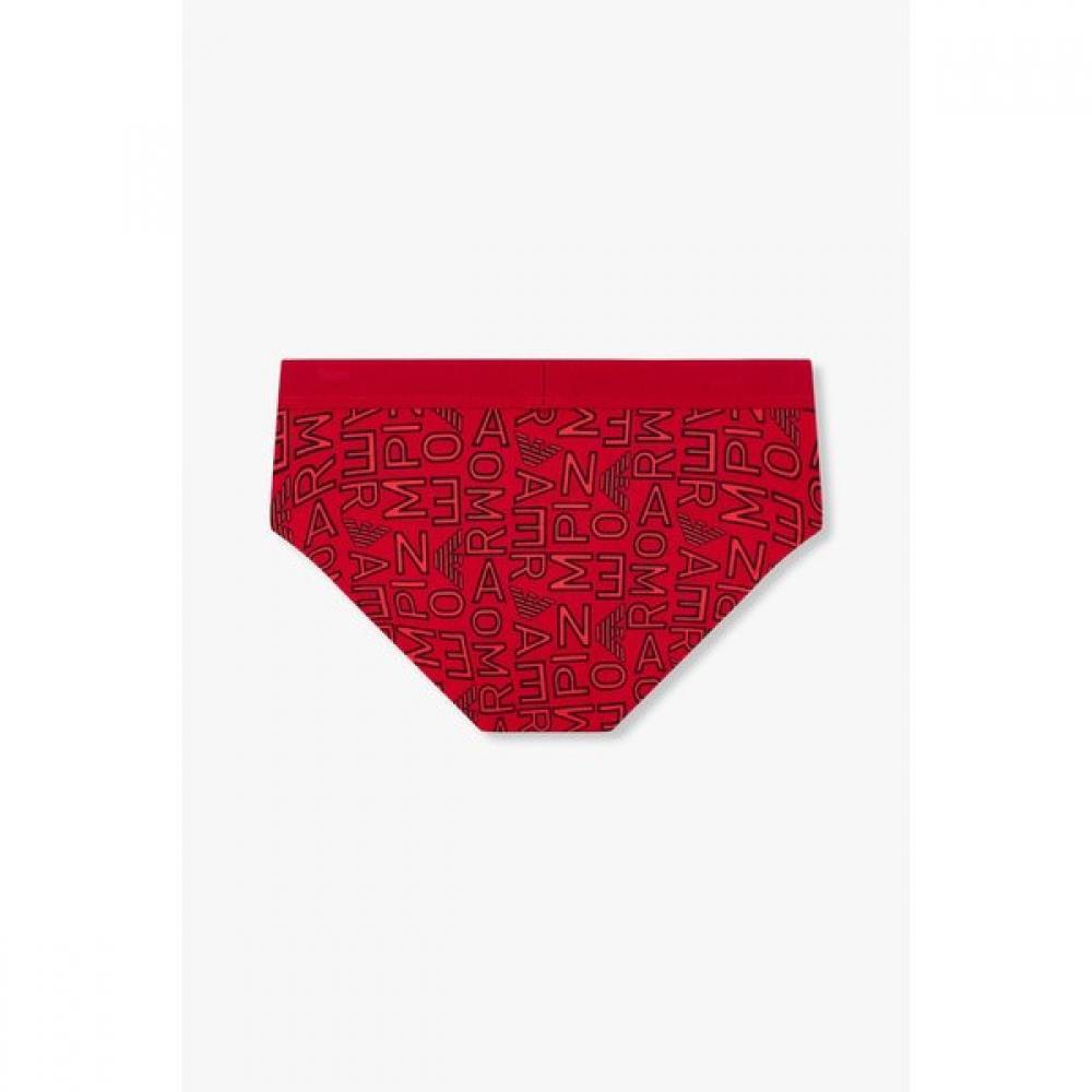 Emporio Armani Men S Logo Banding Patterned Poly Brief 2Set 0815111026 0815111029 