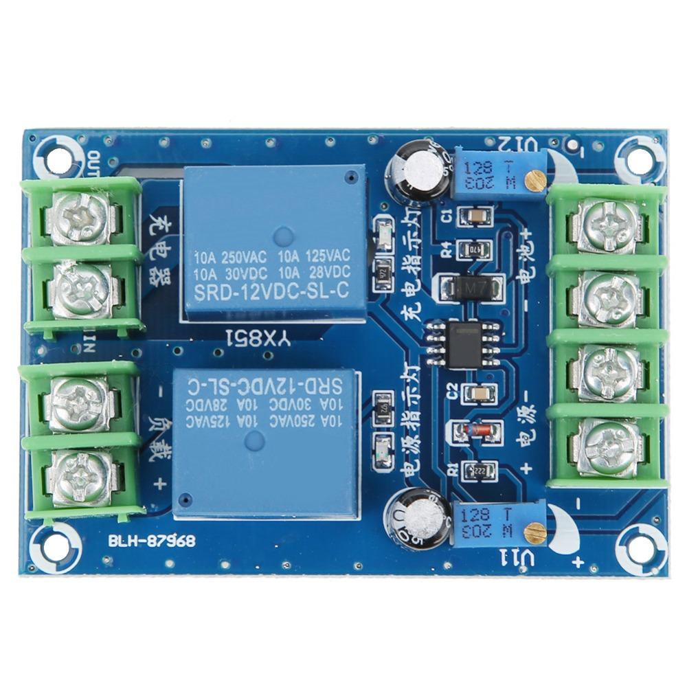 YX851 Schaltermodul DC 12V 10A Automatisches Schaltermodul Automatisches Automatisches Ladekontrollboard Stromwandlung