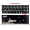 Compatible Keyboard for HP 450 G5, 455 G5, 470 G5, 650 G4, 650 G5 (RU/SP/UK/FR Layout)