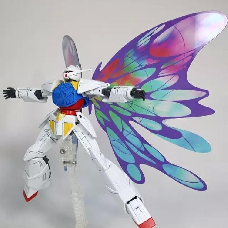New Hg 1:144 TURN A Inverted A Dedicated Wings Of Light Moonlight Butterfly Action Figures Desktop Ornament Boy Surprise Gift