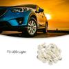 ACROPIX 20pcs Car Interior Dashboard Panel Light T3 White 3020 LED