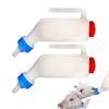 Goat Feeder Bottles 2X Lamb Feeding Bottles Pet Breeding Accessory With Scaled And Handle For Goat Cow Sheep Puppy
