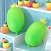 Stress Relief Simulation Cucumber Toy Anti-Anxiety Cartoon Watermelon Squeeze Toy Stretchy Vegetable Fidget Sensory Toy Office Worker Gift