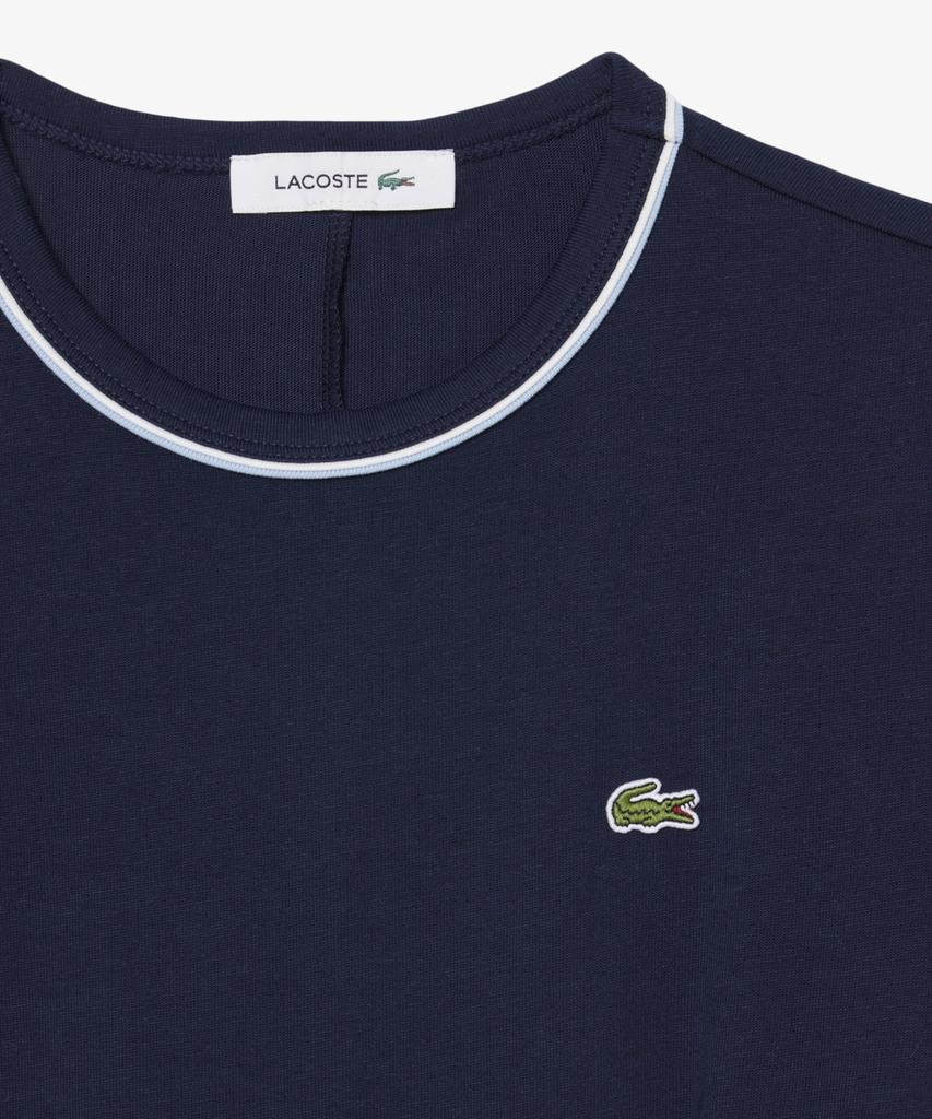LACOSTE Women'S Piping Detail T-Shirt Dress Ef9855-56G 3Ui