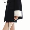 MO&Co. Women's 2024 Autumn Wool Blend New Chinese Style H-Line Blazer