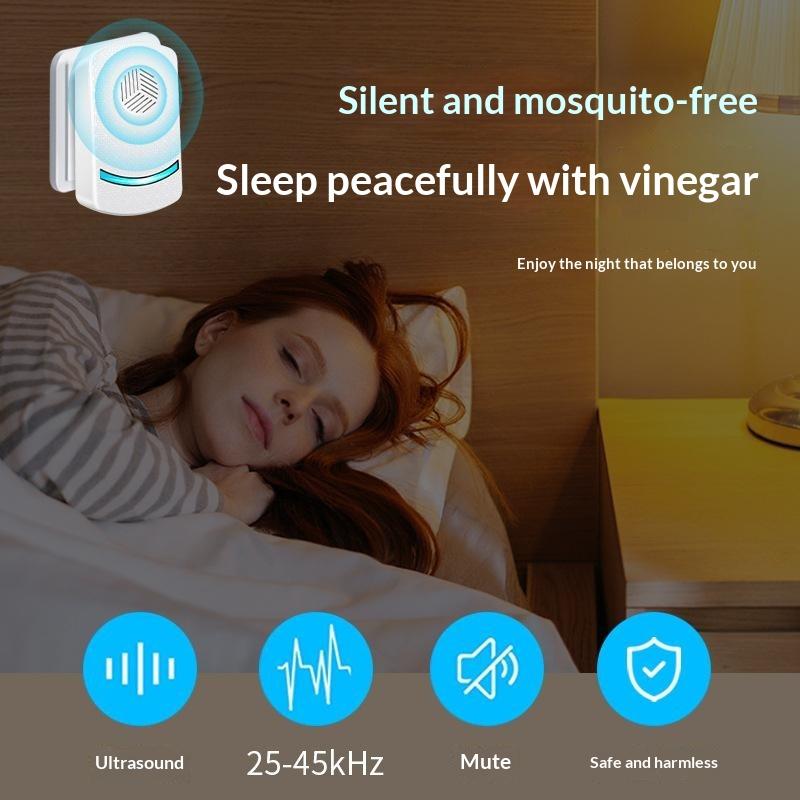 2026 Upgraded Ultrasonic Mosquito Mouse Repeller Quiet Operation Full Coverage Perfect For Home Office Use