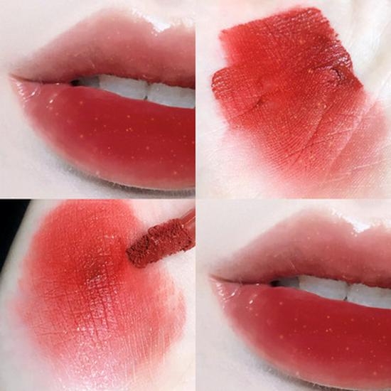 Velvet Lip Glaze: Matte V01 & V07 - Long-lasting, Ideal for Students