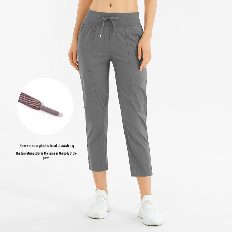

INFLACHI Women s Quick-Dry Breathable Yoga and Running Cropped Pants X-Large
