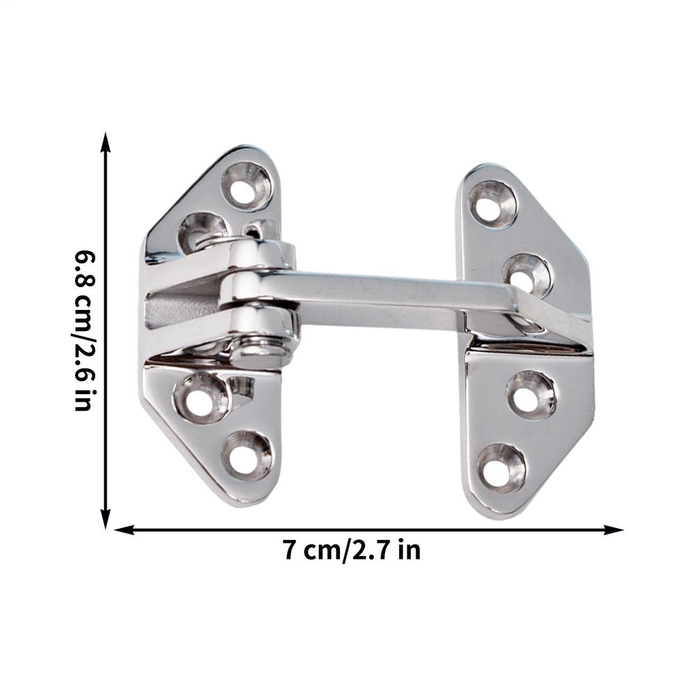 1pc Marine Stainless Steel Hatch Hinges Marine-Grade Butterfly Design Support Heavy Duty Hinges for Cabinet Gate Furniture Boat