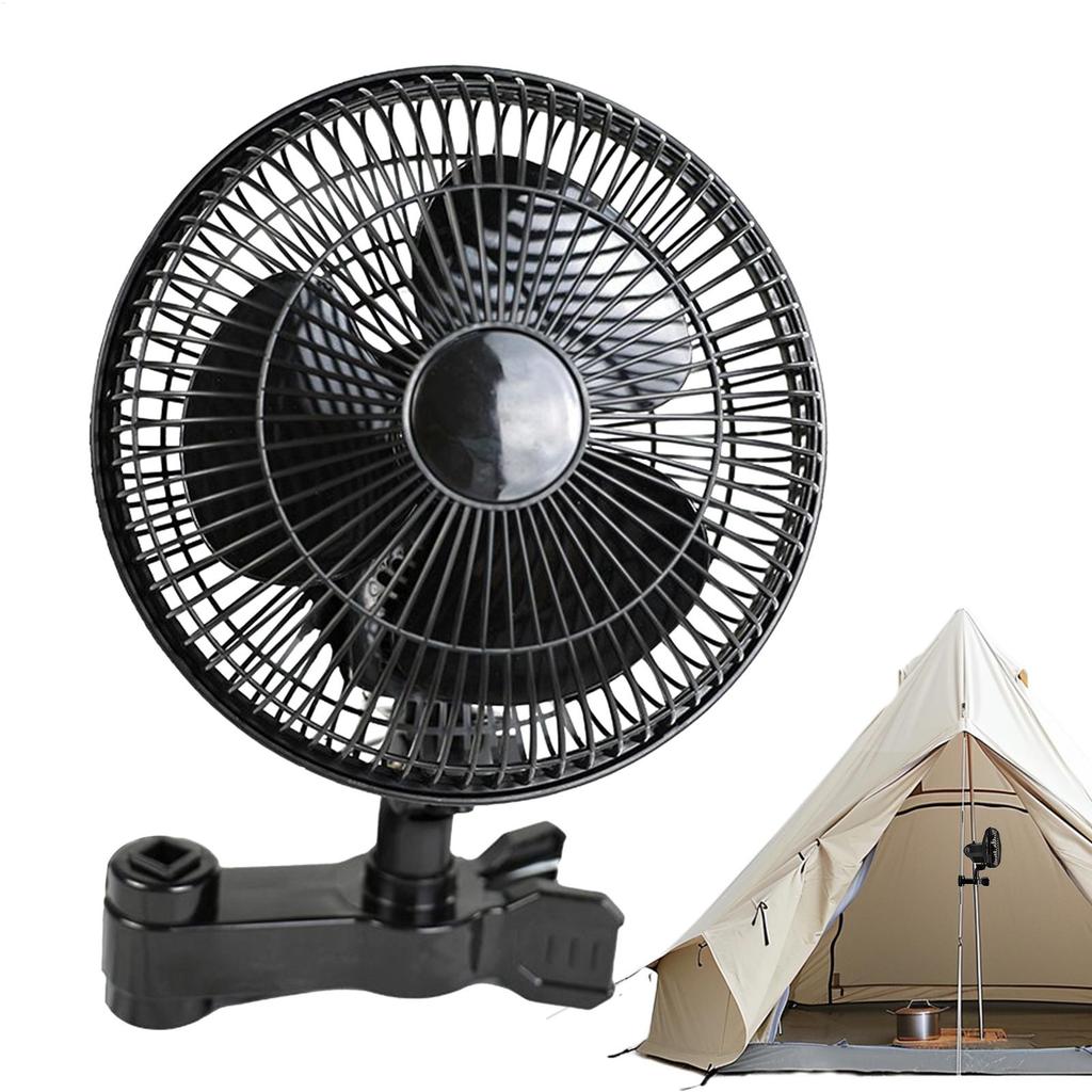 Swivelling Grow Tent Clip Fan Powerful Oscillating Ventilation for Hydroponics Circulation Cooling For Hydroponics Greenhouses