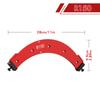 Woodworking Router Templates Arc Angle Positioning Template, Corner Radius, Reusable Positioning Tool R100-R300 Radius Jig